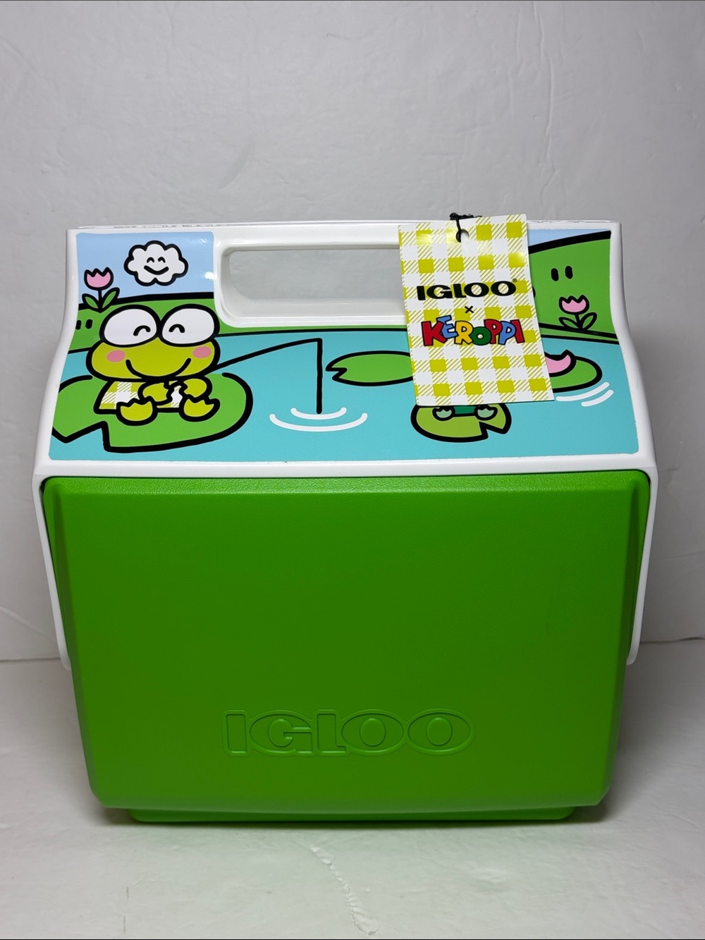 Sanrio Hello Kitty KEROPPI 6 Cans Cooler Insulated Igloo Playmate NWT - Picture 3 of 10